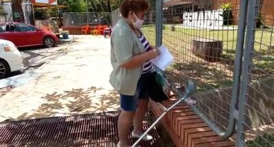 Tomasa Cantero, es una de las tantas pacientes que debe esperar que Sinadis cuente con medicamentos para seguir con su tratamiento.