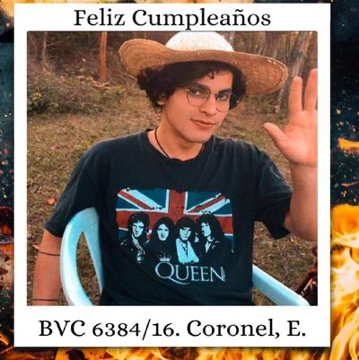 Elias Coronel, quien sería además bombero voluntario de Caazapá y víctima de golpiza.