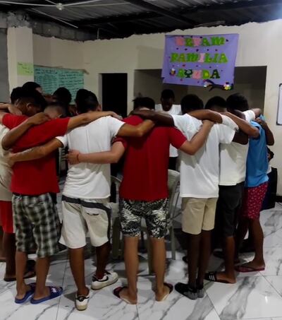 Captura de video del Instagram de Joel Eliseo Duarte, "Harta Demencia", para contar los trabajos realizados en la clínica de rehabilitación de adictos que fue atacada en la madrugada de este jueves.