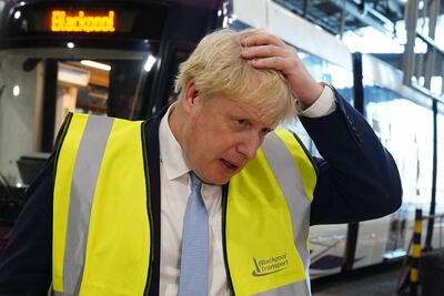 Boris Johnson, primer ministro del Reino Unido.