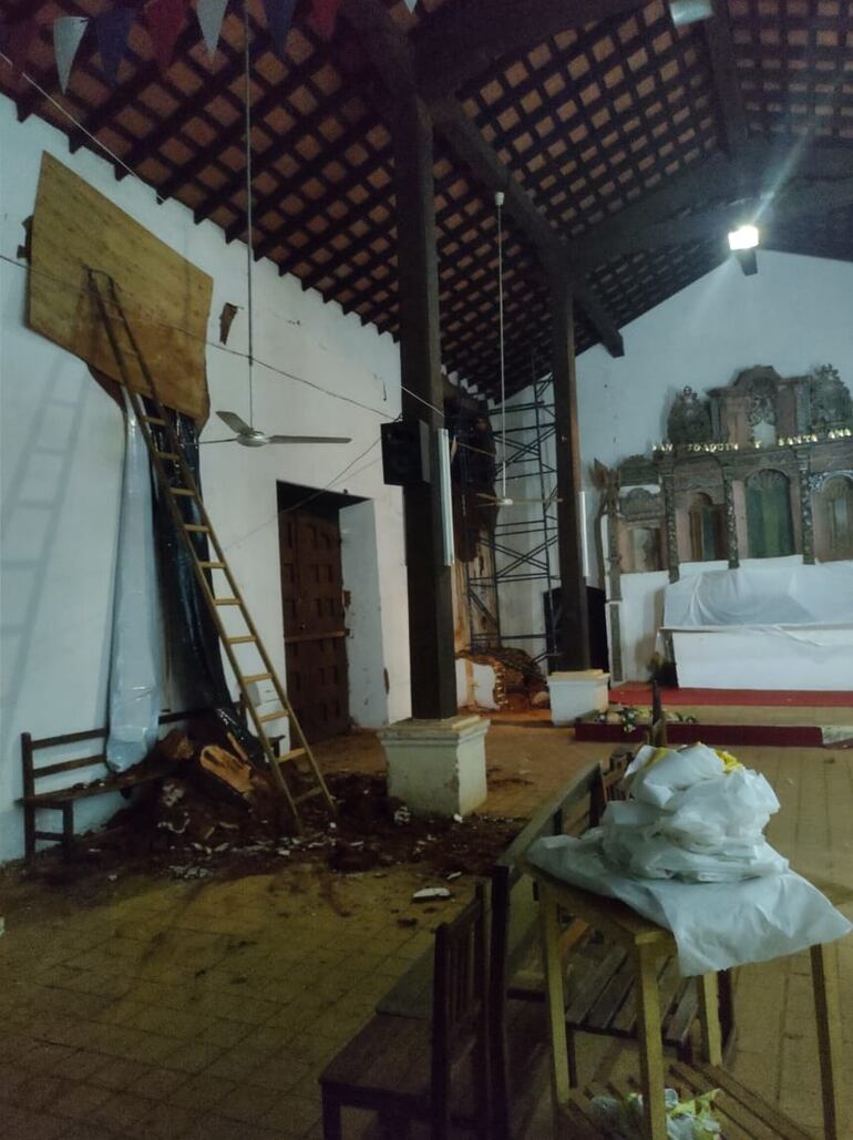 El desplome de un templo jesuita de 1746