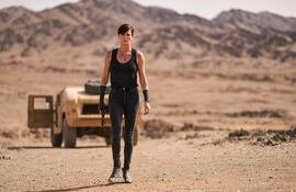 Charlize Theron en "La vieja guardia".