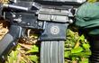 El fusil M4 calibre 5.56 que portaba Esteban Marín fue robado de los ocho militares asesinados en Arroyito en 2016.