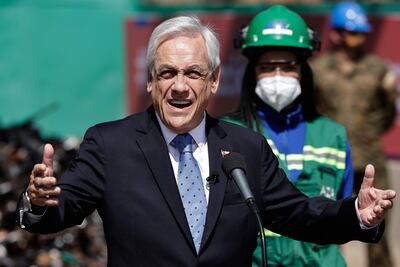 El presidente de Chile, Sebastián Piñera.