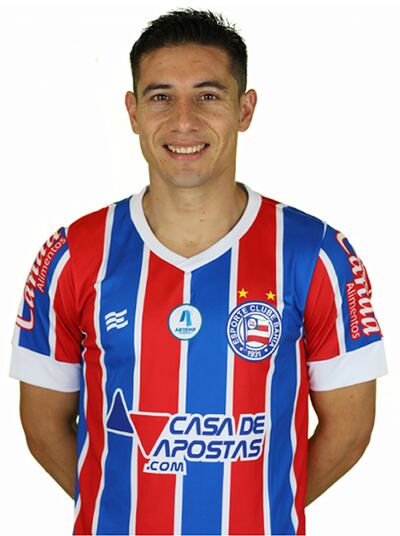 Oscar Ruiz, 30 años, delantero de Bahía, con el que lleva disputados 7 partidos en el Brasileirao. En la Liga Nordeste suma 5 encuentros con un gol anotado.