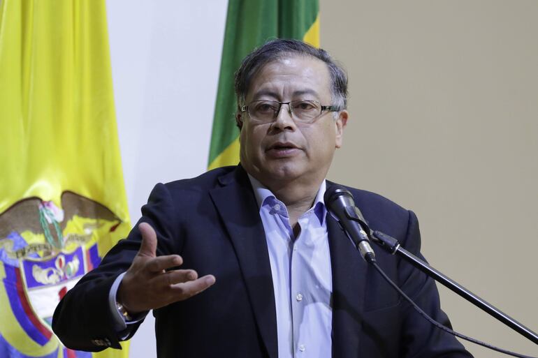 Gustavo Petro, presidente electo de Colombia, asume el poder, este domingo 7 de agosto. (EFE).
