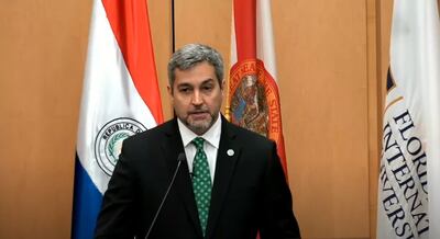 Mario Abdo Benítez Florida Miami