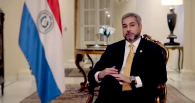 Mario Abdo Benítez, presidente de la República