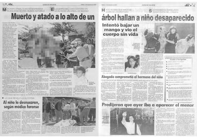 Páginas 74 y 75 de ABC Color del 7 de setiembre de 1996, sobre el crimen de Eric.