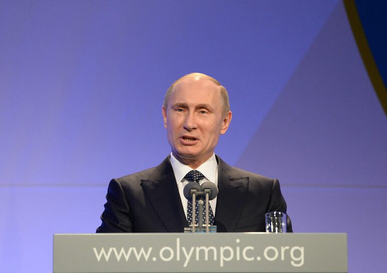 Vladimir Putin, presidente de Rusia.
