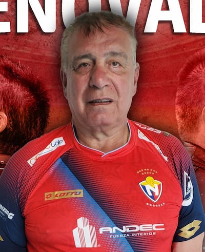 Éver Hugo Almeida, entrenador de El Nacional de Quito.