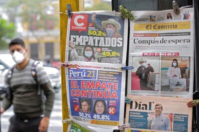 La diferencia de votos entre ambos candidatos seguía siendo ayer muy escasa para definir un ganador.