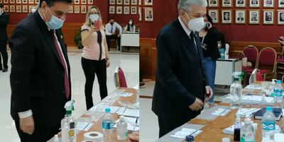 Enrique Mongelós  y Ángel Cohene candidatos a la Asociación de Magistrados Judiciales.