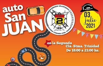 San Juan organizado por los Bomberos de Trinidad.