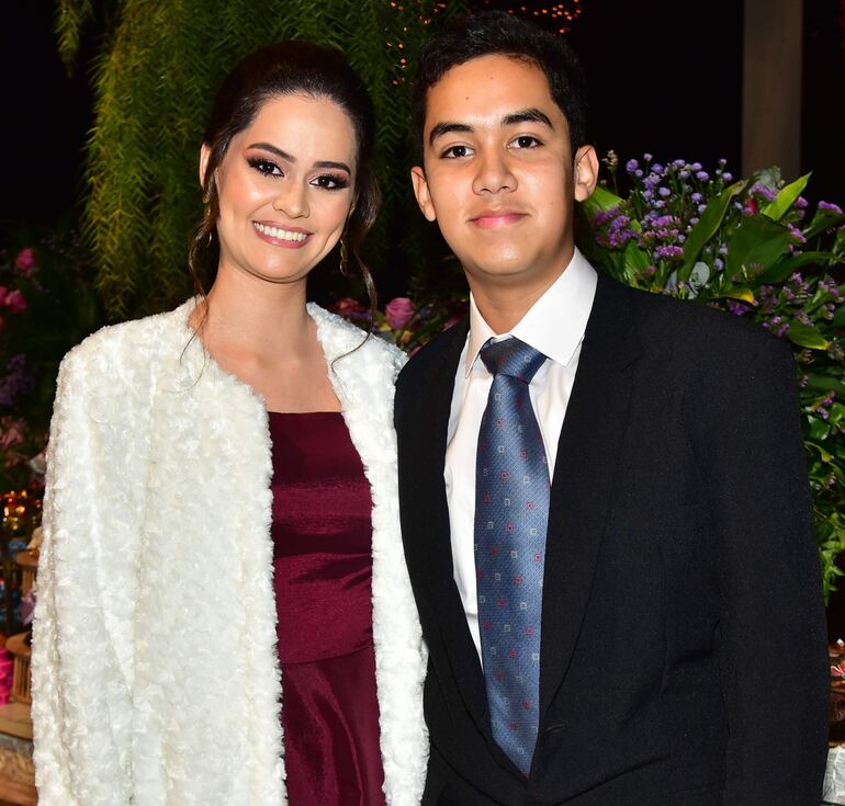 Montserrat Zaldivar y Bruno Zaldivar.