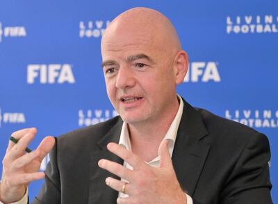 Gianni Infantino, presidente de la FIFA, que próximamente visitará las sedes para la Copa del Mundo 2026.