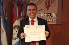 Eduardo González, apoderado de Honor Colorado.