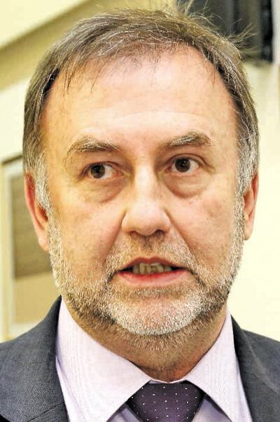 Benigno López, ministro de Hacienda.