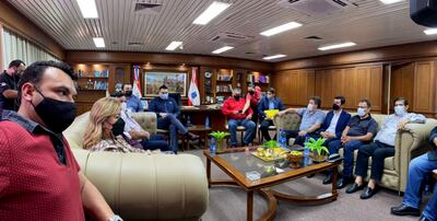 Autoridades se reunieron con representantes de las empresas transportistas. Las líneas internas de Asunción son 1, 3, 6, 9, 13 De la Conquista, 13 El Conquistador, 16-2, 37-B y 37-C.