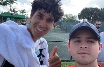 Daniel Vallejo está en la final del Orange Bowl, en Miami.