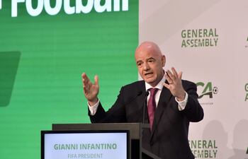 Gianni Infantino, presidente de la FIFA.