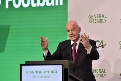 Gianni Infantino, presidente de la FIFA.