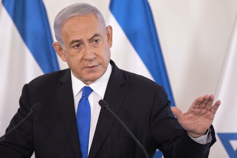 Benjamin Netanyahu, primer ministro de Israel.