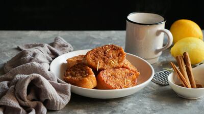 Torrijas españolas, un postre de Pascua.