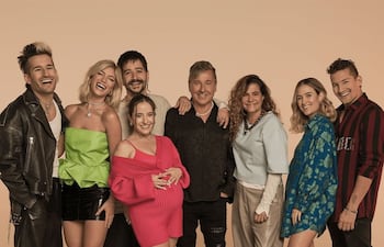 Los Montaner. La familia completa será protagonista de la serie.