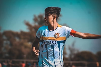 Hugo Cuenca, 16 años, juvenil paraguayo que fichará por el AC Milan.