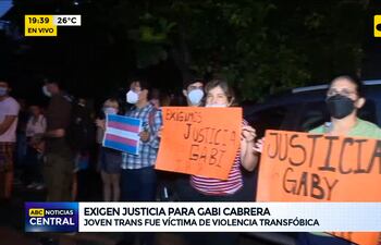 Activistas trans exigen justicia para Gabriela Cabrera