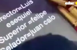 El video de una persona hablando en portugues estaría dirigido a autoridades penitenciarias de la Cárcel de Pedro Juan Caballero.