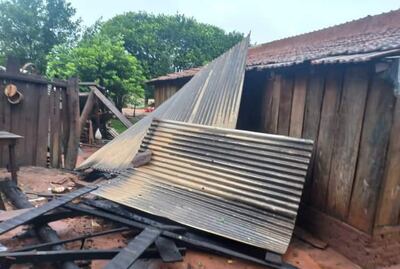 Temporal afectó a varias familias de Liberación