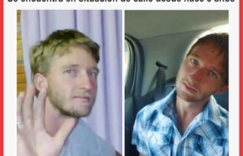 Marcelo Esteban Felhauer Eberhartdt desapareció hace ocho años, y hoy tienen pistas de que estaría en Asunción o alrededores.