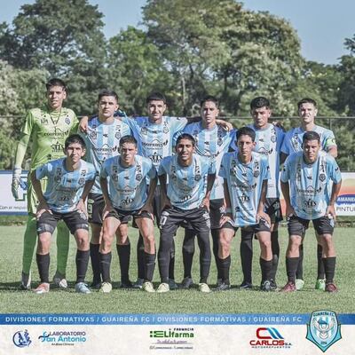 Guaireña FC Sub 19 derrotó a Cerro Porteño 2-0 y7 ahora recibirá a Olimpia