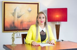 Sandra Ledesma, fiscal de Luque.