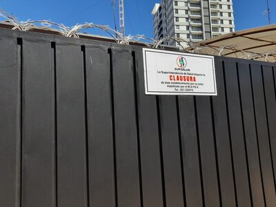 Centro Transformando Vidas fue clausurado temporalmente.