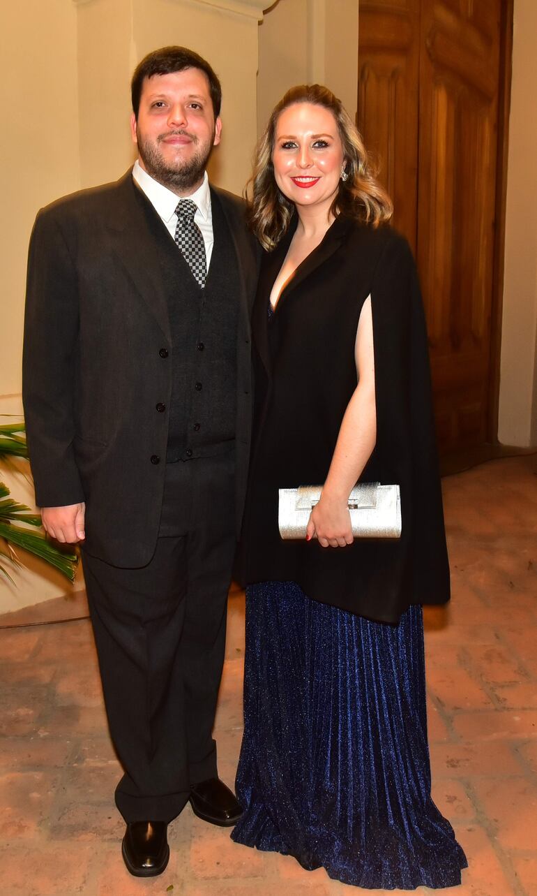 Hugo Brizuela y Fabiana Fiore.