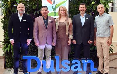 Sergi Smagin, Gilberto Ozorio, Nataliya Kupets, Oleksander Yeromenko y Volodymyr Mulkevych