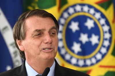 Jair Bolsonaro, presidente de Brasil.