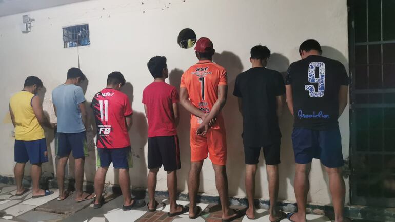 Siete fueron detenidos en relación al caso de homicidio doloso.