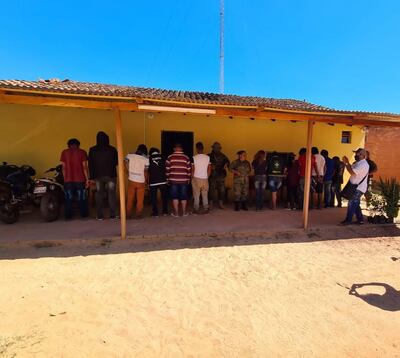 Las personas aprehendidas fueron llevadas a la comisaría del barrio Inmaculada de Concepción.