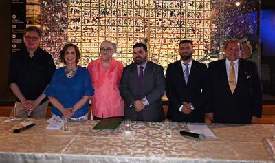 Félix Toranzos, Mary Monte de López Moreira, Nicolas Darío Latourrette Bo, José Samudio, Juan Marcelo Cuenca y Edgar Martínez Gill.