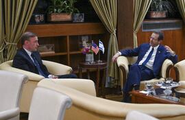 El presidente de Israel, Isaac Herzog, se ha reunido este miércoles en Jerusalén con el asesor de Seguridad Nacional de Estados Unidos, Jake Sullivan (i), en la primera visita de un alto funcionario estadounidense desde que se inició el Gobierno de Benjamín Netanyahu y su coalición de extrema derecha.