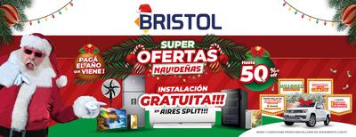 Bristol invita a aprovechar de sus súper ofertas navideñas.