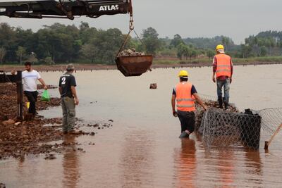 La obra de la futura costanera de Ciudad del Este se encuentra en su segunda fase.
