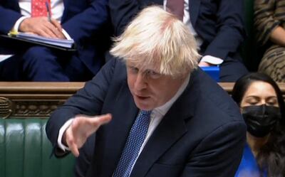 Boris Johnson, primer ministro del Reino Unido.