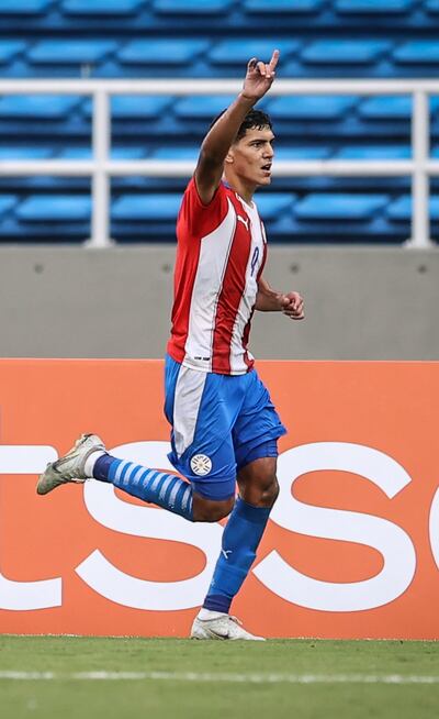 Allan Wlk, el goleador albirrojo con dos tantos.