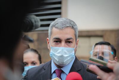 Presidente de la República, Mario Abdo Benítez.