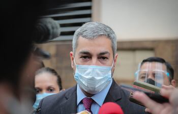 Presidente de la República, Mario Abdo Benítez.